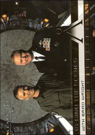 Stargate SG-1: Season 6 (Behind the Scenes with Brad Wright Subset) card B6 Prodigy, Season 4