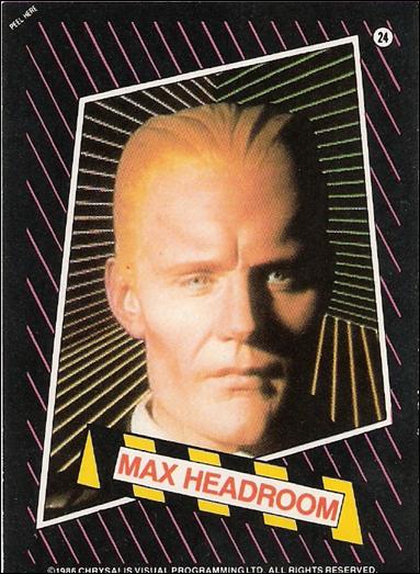 Max Headroom (Base Set) card 24