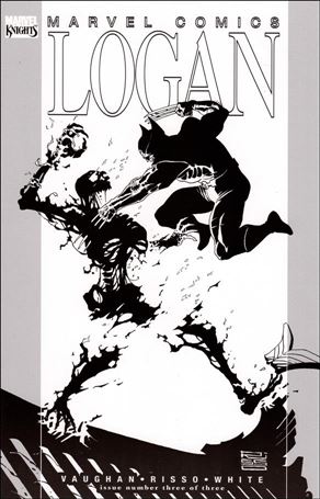 Logan issue 3-B Black & White Edition