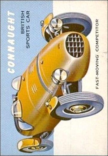 World on Wheels (Base Set) card 3 Connaught Sports Car