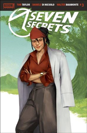 Seven Secrets issue 3-C Miguel Mercado 1:10 Connecting Cover