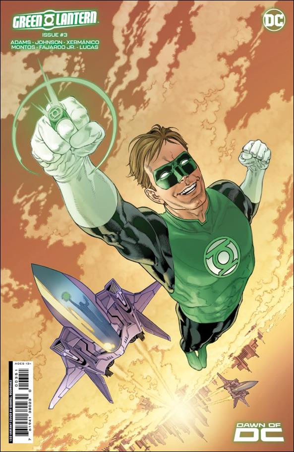 Green Lantern (2023) issue 3-F Gabriel Rodriguez 1:50 Cardstock Cover