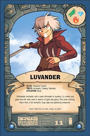 Scales & Scoundrels issue 11-B Luvander Card Cover