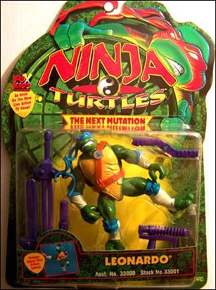 Ninja Turtles: The Next Mutation figure 2-B Leonardo (Purple Accessories)