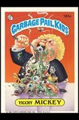 Garbage Pail Kids: Series 04 (Base Set) card 162a Yicchy Mickey