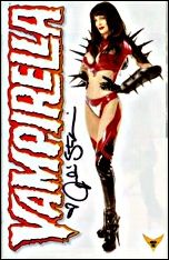 Vampirella Monthly issue 16-F Signed Vampi Photo Cover