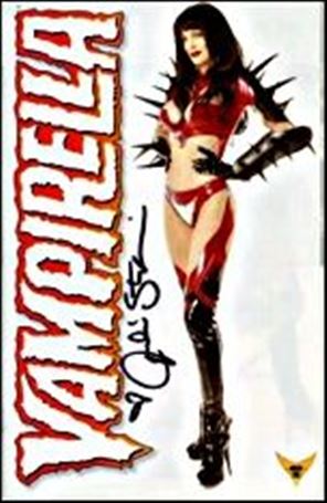 Vampirella Monthly issue 16-F Signed Vampi Photo Cover