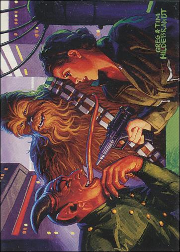 Star Wars: Shadows of the Empire (Base Set) card 4 Leia Defends Herself
