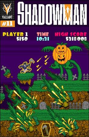 Shadowman (2012) issue 11-C Donovan Santiago 8-Bit Cover