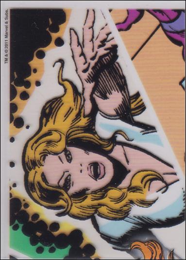 Marvel Universe 2011 (Acetate Parallel Subset) card 3