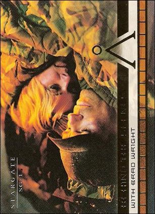 Stargate SG-1: Season 6 (Behind the Scenes with Brad Wright Subset) card B2 Solitudes, Season 1