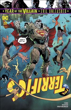 Terrifics issue 20 Dan Mora Cover