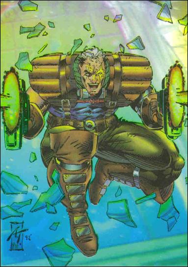 X-Men: Series 2 (Holithogram Subset) card H-1 Cable