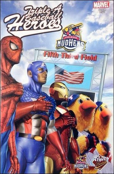Custom: Triple A Baseball Heroes issue 2-I Toledo Mud Hens
