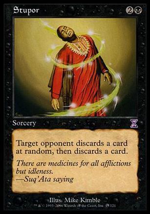 Magic the Gathering: Time Spiral (Timeshifted Subset) card 48 Stupor