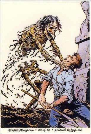 Bernie Wrightson Stickers (Base Set) card 3