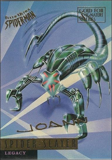 Fleer Ultra Spider-Man (Gold-Foil Signature Parallel Base Set) card 71