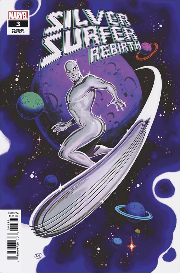 Silver Surfer Rebirth issue 3-B David Talaski Cover