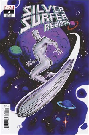 Silver Surfer Rebirth issue 3-B David Talaski Cover