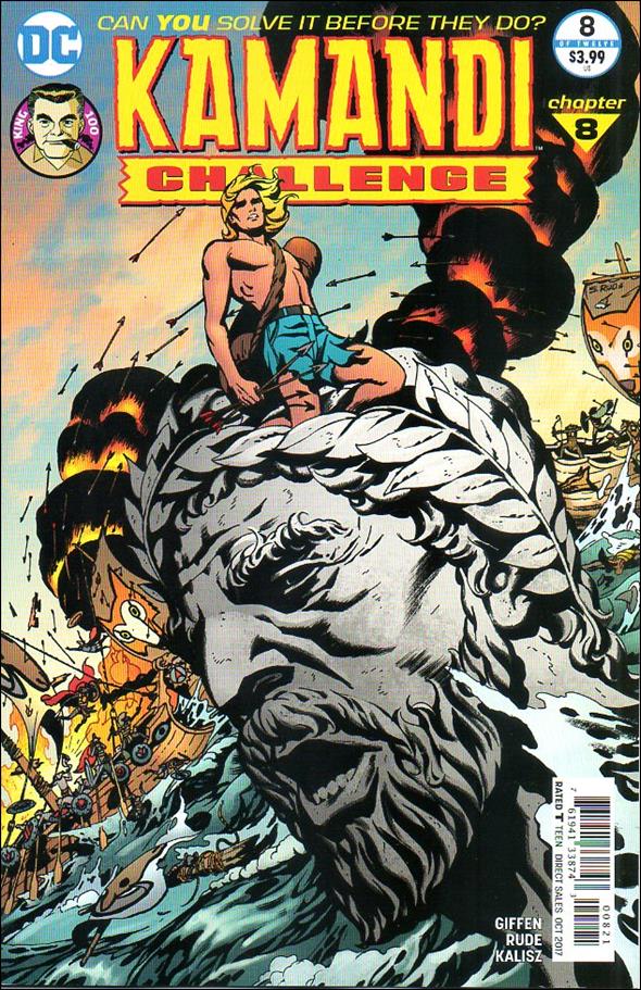 Kamandi Challenge issue 8-B Steve Rude Cover