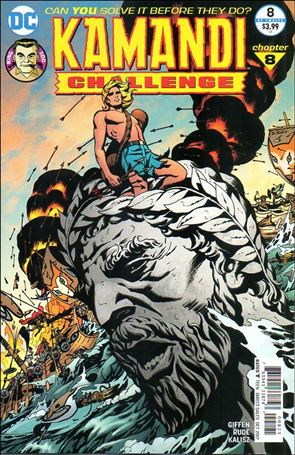 Kamandi Challenge issue 8-B Steve Rude Cover