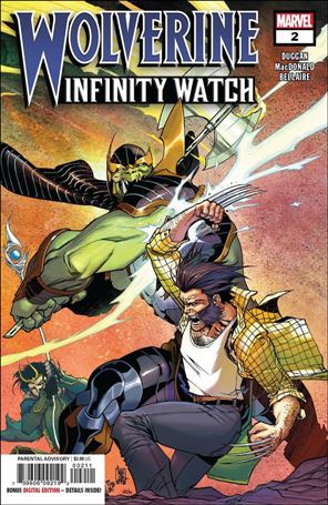 Wolverine: Infinity Watch issue 2 Giuseppe Camuncoli Cover