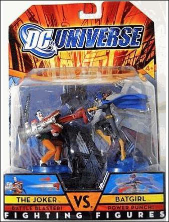 DC Universe: Fighting Figures figure 2 The Joker vs Batgirl
