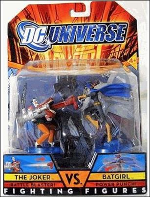 DC Universe: Fighting Figures figure 2 The Joker vs Batgirl