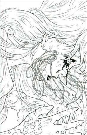 Grace Randolph's Supurbia (2012/11) issue 4-C Russell Dauterman 1:15 Sketch Cover