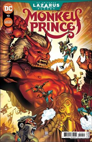 Monkey Prince issue 10 Bernard Chang Cover