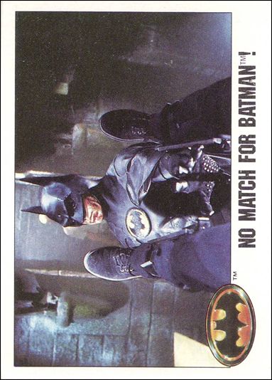 Batman: Series 1 (Base Set) card 121 No Match for Batman