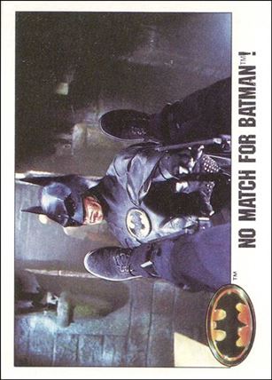 Batman: Series 1 (Base Set) card 121 No Match for Batman