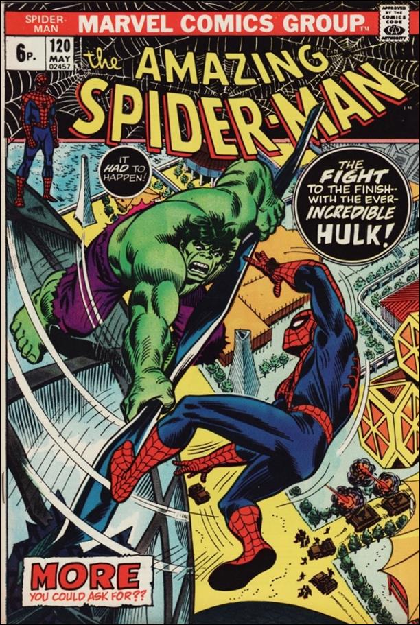 Amazing Spider-Man (1963) issue 120-B UK Price Cover
