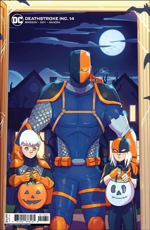 Deathstroke Inc. issue 14-C Megan Huang 1:25 Cardstock Cover