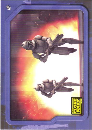 Star Wars: The Clone Wars Trading Card Stickers (Base Set) card 82 Power of the Clone Troopers
