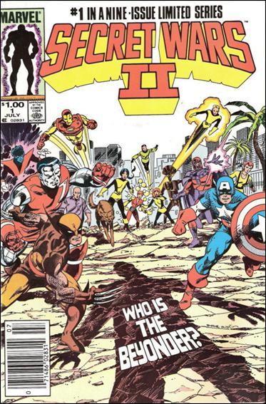 Secret Wars II issue 1-B Canadian Price Cover