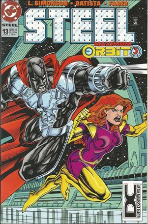 Steel (1994) issue 13-B DC Universe UPC (2nd Printing)