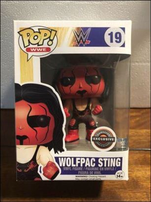 POP! WWE figure 19-C Wolfpac Sting (Gamestop Exclusive)