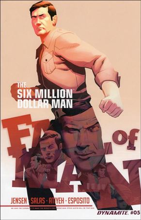 Six Million Dollar Man:  Fall of Man Cover Image 2