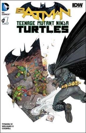 Batman/Teenage Mutant Ninja Turtles issue 1-ME Kenneth Rocafort Captain's Comics Cover 1/2500