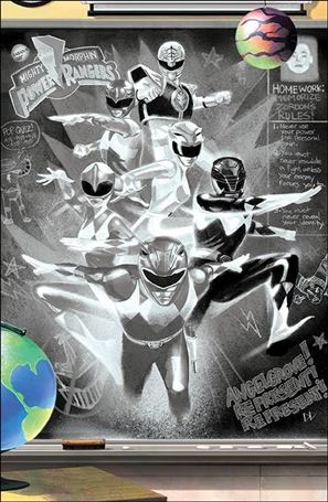 Mighty Morphin issue 13-G Mike Del Mundo 1:10 FOC Reveal Virgin Cover