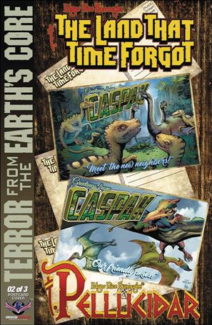Edgar Rice Burroughs' The Land That Time Forgot / Pellucidar: Terror from the Earth's Core issue 2-C Dan Parsons Cover