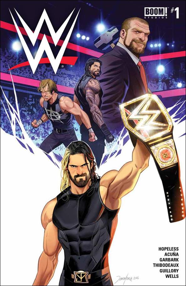 WWE issue 1 Dan Mora Cover