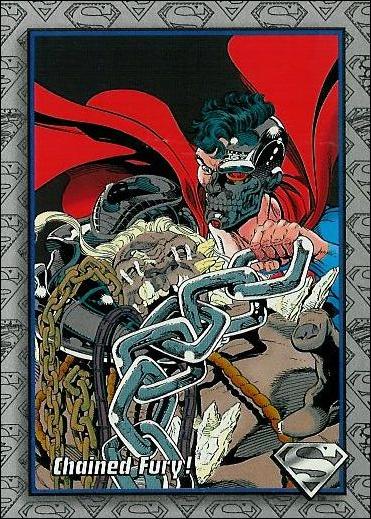 Return of Superman (Base Set) card 11 Chained Fury!