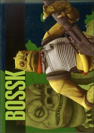 Star Wars: The Clone Wars Rise of the Bounty Hunters (Foil Character Subset) card 12 Bossk