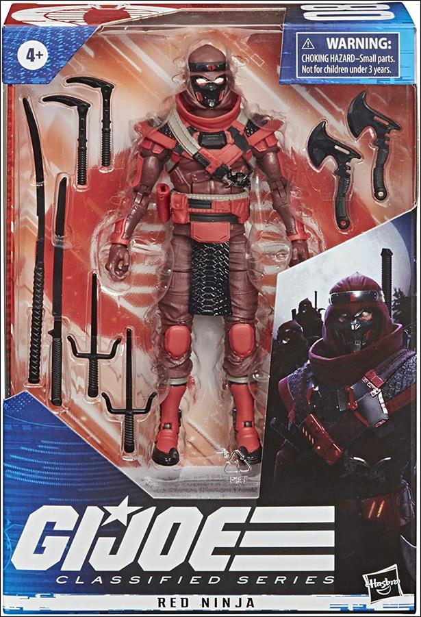G.I. Joe: Classified Series (6" Action Figures) figure 8 Red Ninja