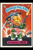 Garbage Pail Kids: Series 04 (Base Set) card 138b Outerspace Chase (Woody Alan Checklist)