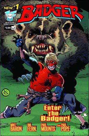 Badger (2016) issue 1-B Paul Pope 1:10 Cover