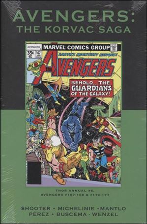 Avengers: The Korvac Saga issue nn-B Marvel Premiere Classic Dust Jacket Vol 38 1/749
