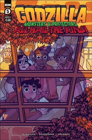 Godzilla: Monsters & Protectors - All Hail the King issue 5-B Andrea Bell Cover